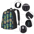 thumbnail image 2 of Balery Colorful Pineapples Mochila para hombre y mujer - Tela Oxford 600D resistente - Gran capacidad, resistente al agua, ideal para la escuela, viajes y senderismo, 2 of 6
