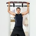 thumbnail image 3 of Gymax Pull Up Bar for Doorway Fitness Chin Up Bar No Screw Installation Home Gym, 3 of 10