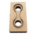 thumbnail image 4 of Troquel De Corte De Cuero Para Llavero, Troqueles De Cuero Para Llavero Duraderos De Acero De Madera, Ahorro De Mano De Obra, Fácil De Operar Para Bricolaje, 4 of 7