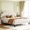 Beige, variant on Upholstered Flower Pattern Headboard Bed - Full Size, Bean Paste Red, Robust Wood Construction, Extra Support Slats Red With Velvet Platform, Stable Slat System, Easy Setup