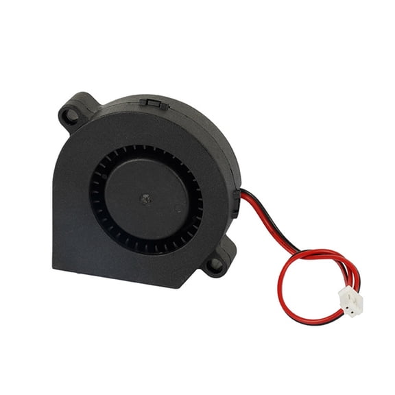 3D Printer Cooling Fan 24V, 5015 Turbo Blower, 2-Pin Connector High Rotational Speed Low Noise Cooler
