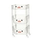 thumbnail image 2 of Carrito de almacenamiento con ruedas de varios niveles para dormitorio, oficina Tapas planas de 3 capas., 2 of 9