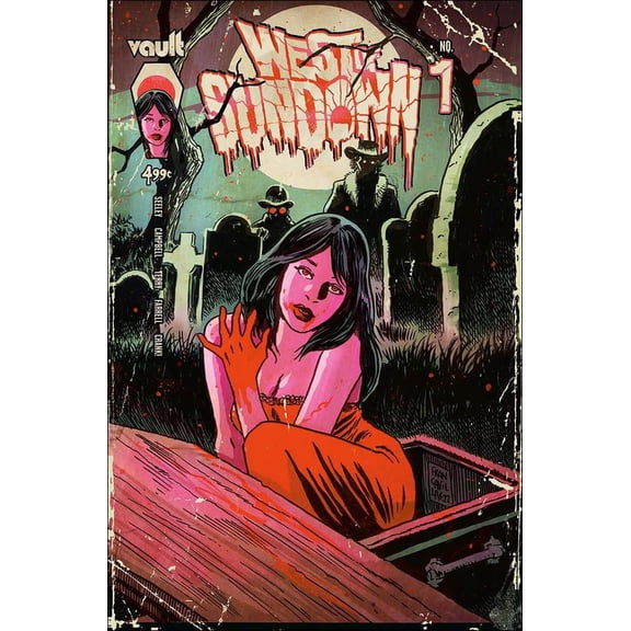 West of Sundown #1H VF ; Vault Comic Book