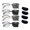 4pcs, variant on Smart Auto Focus Glasses, Intelligent Zoom Reading Glasses, Auto Focus  Self Adjusting, For Women Men