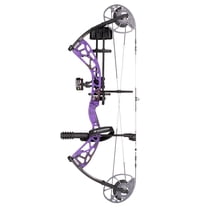 Diamond Archery Edge Max RH Compound Bow, 20-70# Draw, Purple Blaze Finish, Archery Hunting Bow (A14007)