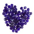 thumbnail image 2 of 100 Piezas Guijarros de Mármol de Relleno de Jarrón Arreglos Florales Decoración para Hogar Acuarios - Azul zafiro Colco cuentas de mármol de cristal, 2 of 7