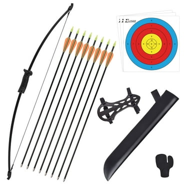 Youth Recurve Bow and Arrow Set Children Junior Archery Training Kids Toy Teams Game Gift