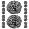 thumbnail image 4 of Steel Wire Cleaning Ball Silver 48Set 2.2In Ergonomic Design, 4 of 7