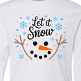 thumbnail image 4 of Inktastic Let It Snow Long Sleeve Youth T-Shirt, 4 of 5
