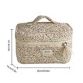 thumbnail image 2 of Tocador Organizador Aseo Bag Cosmetic Nylon Gran Capacidad Con Zipper Viajes para Mujeres, 2 of 7