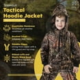 thumbnail image 4 of TrailCrest Infant-Toddler One Piece Mossy Oak Snowsuits Overalls Waterproof Ski Suits Jackets Coats Jumpsuits Snowboarding, 12-18 Months, Breakup Country, 4 of 9