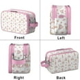 thumbnail image 2 of Toiletries Bag,Princess Carriage Castle Pattern Mens Womens Toiletry Bag Bathroom Bag,Waterproof Toiletry Travel Bag Dopp Kit Shaving Bag 11x6.3x5.1 Inch, 2 of 5