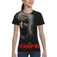 thumbnail image 5 of Terrifier Youth T-Shirts Graphic Shirts Blouse For Teen Boys Girls Casual Short Sleeve Tee Tops X-Small, 5 of 6