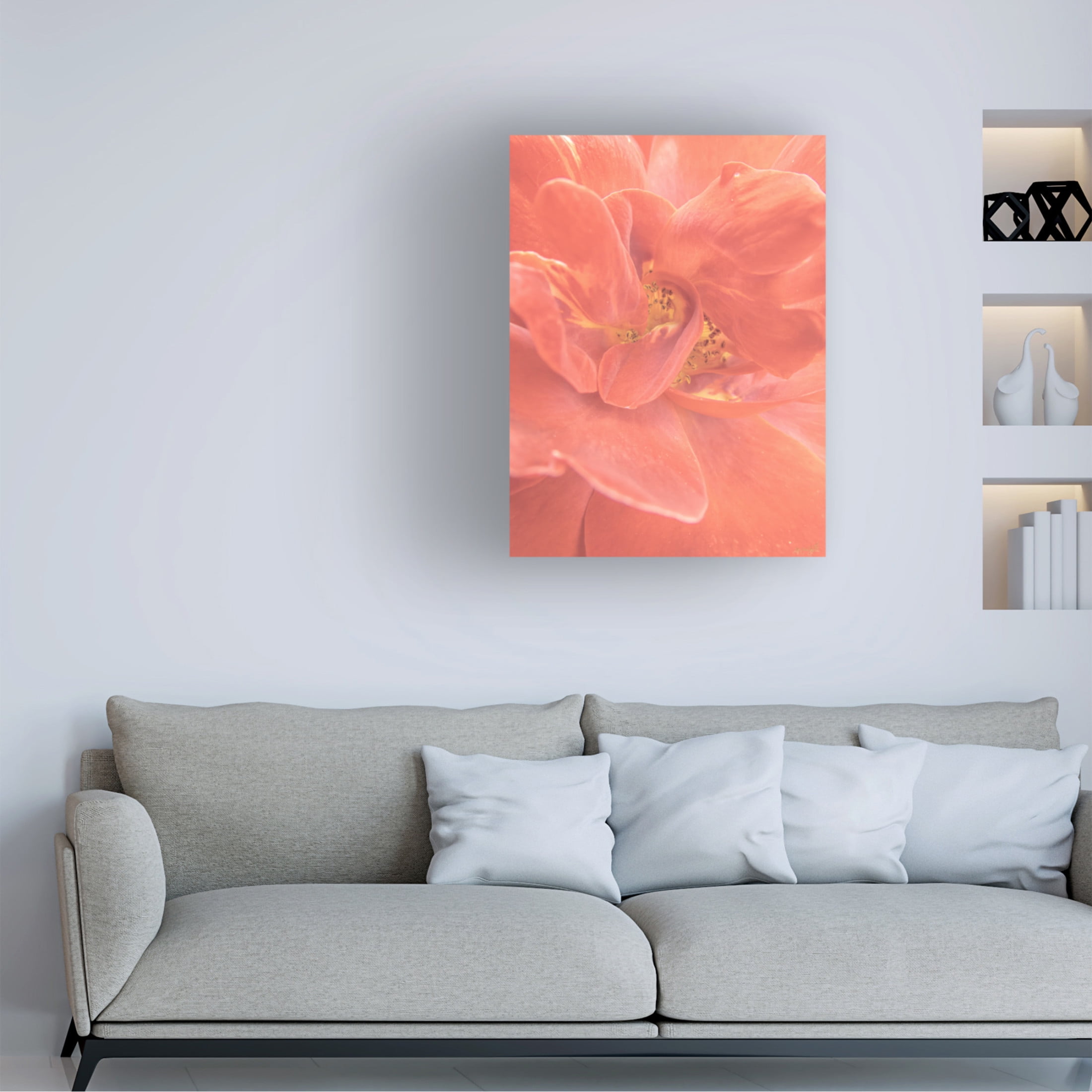 Canvas Wall Art - Life BeautifuLEE 'Soft and Wild 2' Wall Art for Living Room, Bedroom, or Office Décor by Trademark Fine Art - 24 x 32 Inches