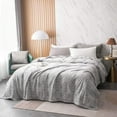 thumbnail image 3 of Chezmoi Collection Flannel Fleece Microplush Blanket - Super Soft Cozy Lightweight Bed Blanket, 3 of 7