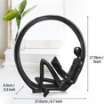 thumbnail image 3 of Lishi Reader's Delight Iron Sculpture, 3 of 5