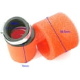 thumbnail image 4 of Red Foam Air Filter Cleaner For 70 110 125cc ATV Mini Motocross Dirt Pit Bike GY6 50 Scooter, 4 of 7