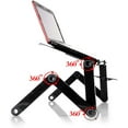 thumbnail image 3 of Household Items Multifunctional Folding Table 48 * 26 Black, 3 of 7