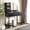 Black, variant on Makeup Vanity Table for Small Spaces Dressing Table with Mirror & LED Lights Makeup Desk with 2 Fabric Drawers & USB Port for Bedroom, Black