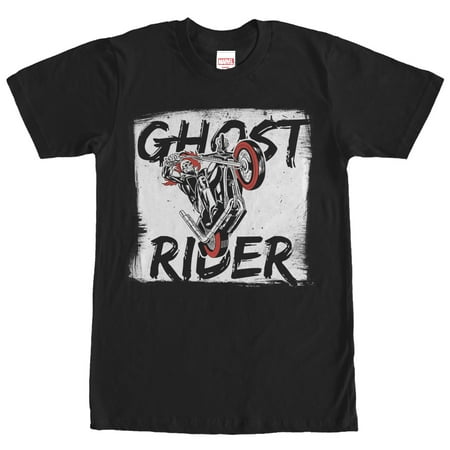 Marvel Men's Ghost Rider Paint Print T-Shirt