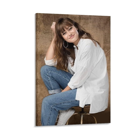 Ella Purnell Poster Actress (22) Poster Decorative Painting Canvas Wall Art Living Room Posters Bedroom Painting