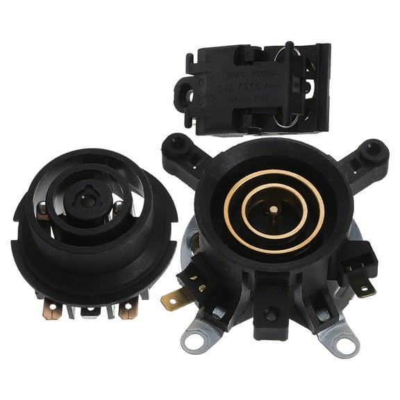 LOLIPPYY Electric Kettle Base with Controller Socket, Black Plastic, Stable Performance - 1 Set for Home and Office