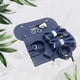 thumbnail image 5 of Bolso de Mano Colcomx Tejido con Correa para el Hombro Azul, 5 of 8
