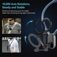 thumbnail image 4 of Magnetic Neck Cell Phone Holder, Neck Phone Holder POV/Vlog Selfie Mount, Hand Free Phones Neck Holder Chest Stand Video Recording for iPhone 15 14 13 12 and Android Smartphone (Grey), 4 of 7
