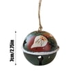 thumbnail image 3 of Adornos Navideños De Metal Pintados A Mano Para Colgar. Papá Noel Para El Árbol De Navidad. Decoración Para Fiestas Y Celebraciones En Casa., 3 of 5