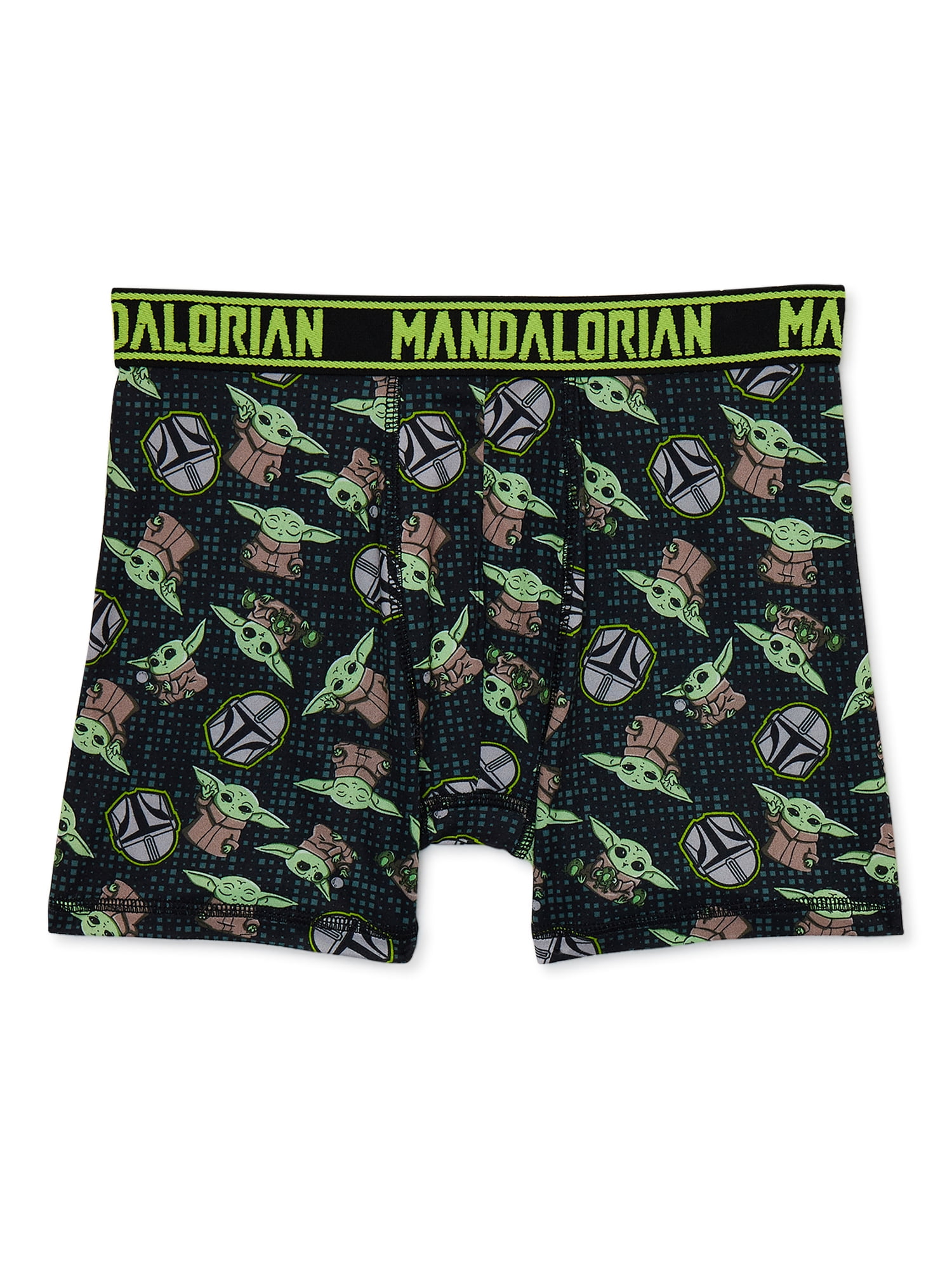 Star Wars Boys The Mandalorian Boxer Brief Underwear, 4-Pack, Sizes 4-14