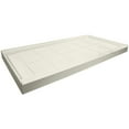 thumbnail image 3 of Linear 36 in. L x 48 in. W Single Threshold Alcove Shower Base Pan with Left Drain in Cameo, 3 of 4