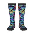 thumbnail image 1 of Balery Colored Glass1 Calcetines novedosos Calcetines deportivos Calcetines hasta la rodilla Calcetines de algodón Calcetines originales y geniales, 1 of 6