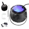thumbnail image 2 of Huanglei Halloween Witch Cauldron Fog Machine With Color Changing LED Light Maker For Party Decorations, 2 of 3