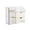 🍒 Beige_Base#6590, variant on Makeup Organizer Drawer Storage Box – Adjustable Layered Slant Insert Organizer with Drawers, PET ABS Plastic, 10 x 3.9 x 8.3 in for Cosmetics