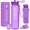 Purple, variant on GEDUX 32oz Sports Water Bottle with Time Marker BPA Free Leak Proof Wide Mouth Lightweight Sport Travel Water Bottle