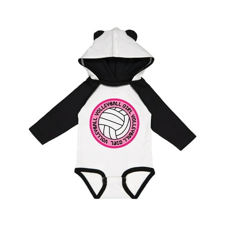 

Inktastic Volleyball Girl Gift Baby Girl Long Sleeve Bodysuit