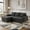 Grey1, variant on 96.9" Cloud Sectional Couch With L Shaped Chaise, Modern Modular Deep Seat Sofa, Corduroy Upholstered Living Room Furniture, No Assembly Required, Camel Right Hand Facing