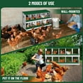 thumbnail image 6 of Garvee Heavy-Duty Chicken Nesting Boxes - Comfortable Environment for Hens, Green _10 Compartment (Without Stand), 6 of 7