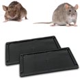 thumbnail image 1 of Trampa para ratones, trampa para ratas con pegamento, placas de pegamento antiroedores, matador de ratas, alternativa al matamoscas, ratón antiratas [pegamento extra fuerte], 1 of 3