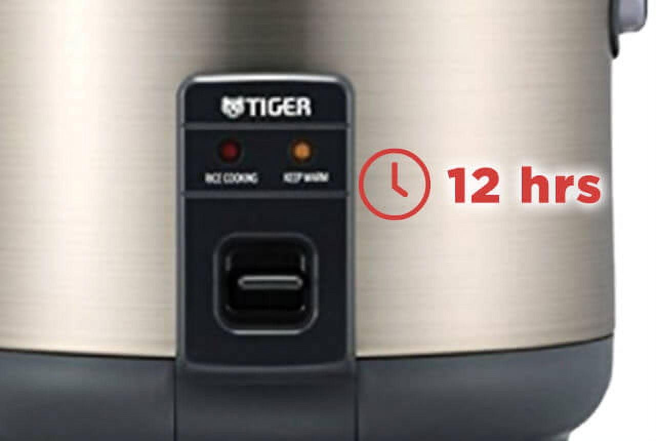 Cuiseur à Riz Tiger JNP-S55U-HU 3 Tasses - Inox Gris - Neuf Avec étui Vapeur