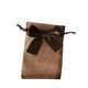 thumbnail image 1 of Bewildely Bolsa de tul de 30 Uds., bolsa con cordón, bolsas de ñame, bolsas de jabón, cadena de bolsillo para dulces, cinta de embalaje de Kits de decoración para fiestas café 13*18cm, 1 of 6