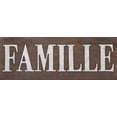 thumbnail image 1 of hometrends Wooden Famille Plaque with Pop up Letters, 1 of 1