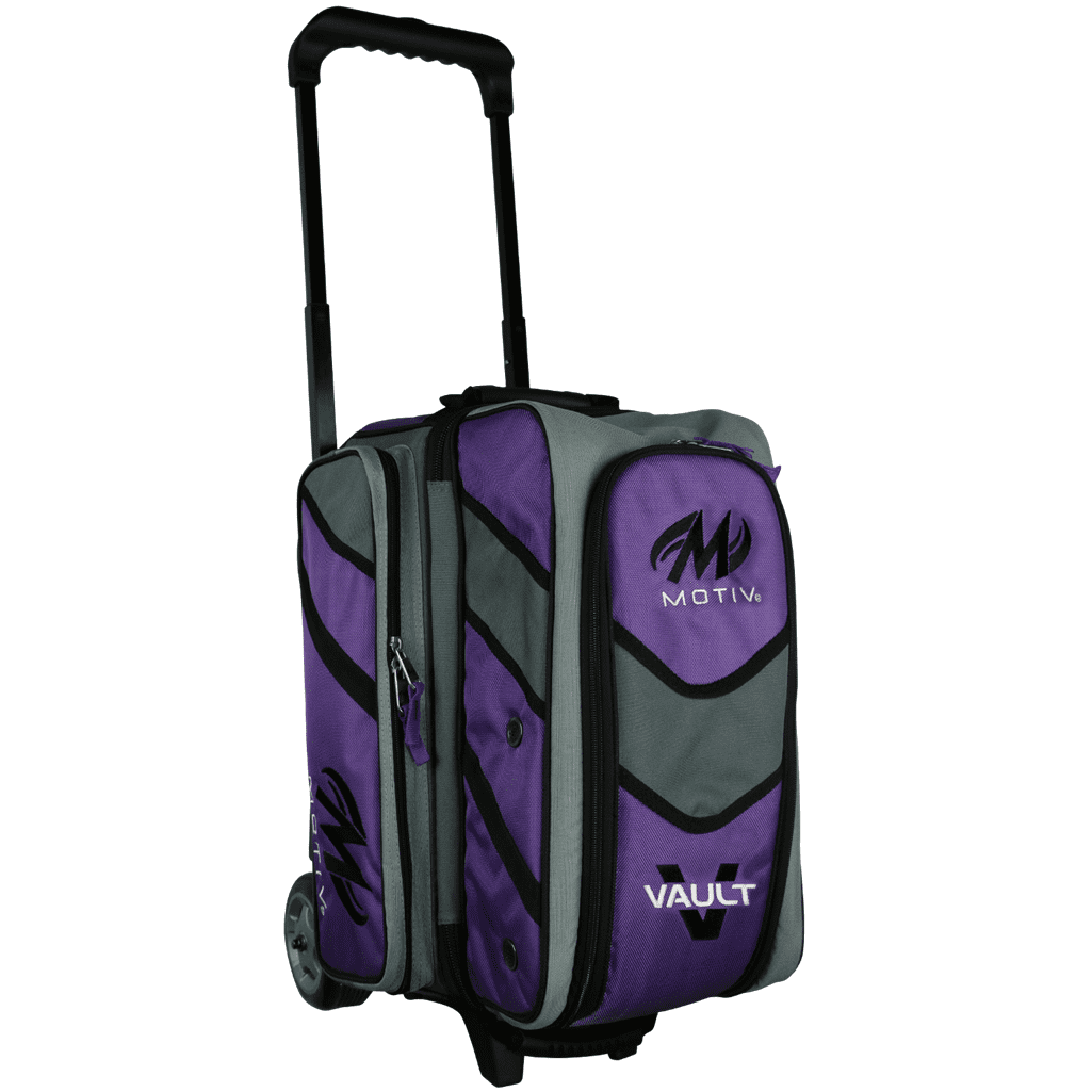 Motiv Vault 2 Ball Roller Bowling Bag Purple