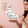 thumbnail image 5 of Uandlove Acrylic Heart Desktop Decor for Mom from Daughter, Wood Base Tabletop Sign for Grandma, Sentimental Mother’s Day Gift, 5 of 7