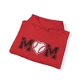 thumbnail image 5 of Baseball Hoodie Sweatshirt, Mom baseball heart, Gift for mom, Mother's Day, 5 of 7