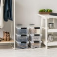 thumbnail image 6 of IRIS 13 Qt Plastic Storage Bins with Lids, 4Pk, 6 of 6