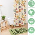 thumbnail image 6 of Sunhine Spring Decor Door Mat - Green Farmhouse Welcome Summer Mats Outdoor Colorful Flowers Doormat Non Slip Rubber Floral Decorative Front Door Mats Indoor Rug 17" x 30", 6 of 6