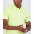 thumbnail image 3 of Real Essentials 3 Pack: Men's Quick-Dry Short Sleeve Athletic Performance Polo Shirt (Available In Big & Tall), 3 of 5