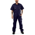 thumbnail image 5 of Kolossus Pro-Utility Cotton Blend Short Sleeve Coverall with Zip-Front Pockets, KC08, 5 of 11