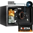 thumbnail image 1 of Bostra Fireproof Safe Box with Sensor Light & Fireproof Bag, Money Safe Box with Digital Keypad,Security Safe Box for Home, 0.5 Cubic Safe with Keys & Pass Code for Cash Jewelry Documents, 1 of 6